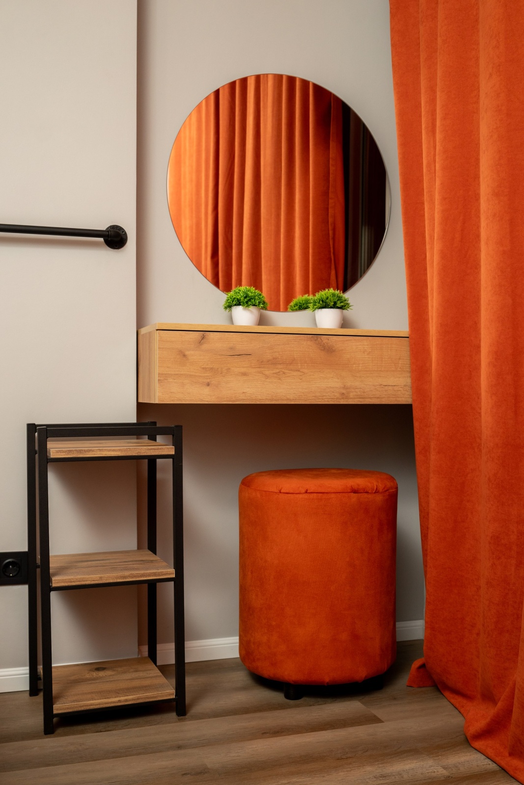 евро двушка (гостиная + спальня) в стиле лофт 