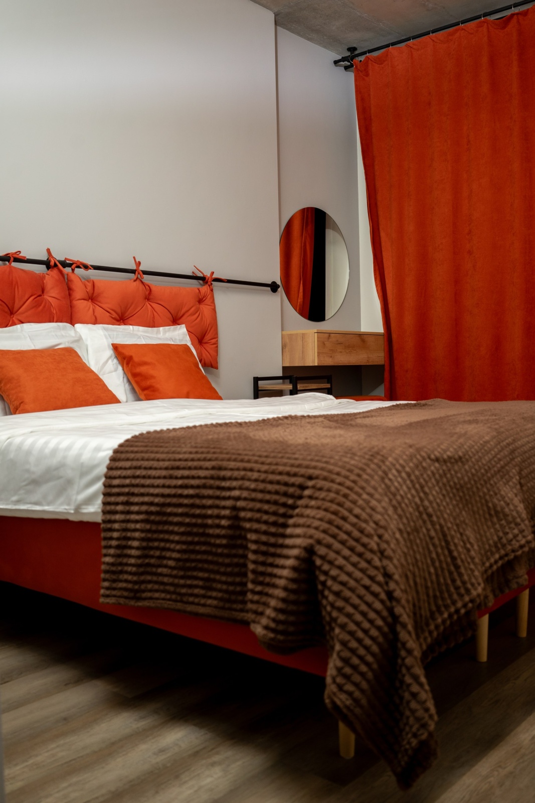 евро двушка (гостиная + спальня) в стиле лофт 